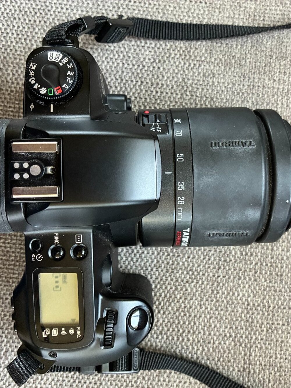 Canon RebelG Film Camera with TAMRON 28 to 80 3.5-5.6 zoom lens